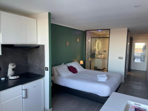 STUDIO CAMP NATURISTE VUE MER, le Gilyves cocooning